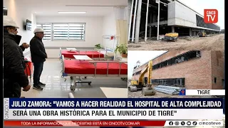 CINCO TV - A HISTORIC PROJECT FOR TIGRE: THE NEW HIGH-COMPLEXITY HOSPITAL MAKES PROGRESS