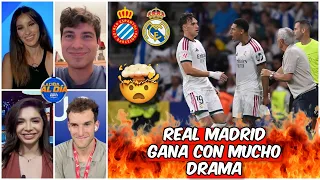 REAL MADRID DEBUTA con una VICTORIA AGÓNICA ante ESPANYOL y deja MUCHAS DUDAS | Exclusivos