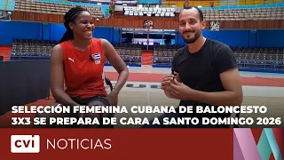 Selección femenina cubana de Baloncesto 3x3 se prepara de cara a Santo Domingo 2026
