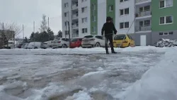 Klzisko na Sídlisku Západ 1. Klzisko na Sídlisku Západ 1.