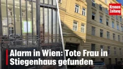 Alarm in Vienna: Dead woman found in stairwell | krone.tv NEWS