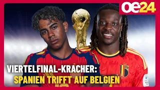 Quarterfinal Showdown: Spain faces Belgium