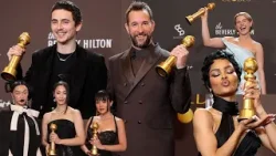 Победители премии «Золотой глобус»: Тимоти Шаламе выразил трогательную поддержку Кайли Дженнер.