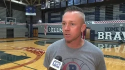 Andy Heim full interview at Bellmont Braves girls basketball first practice of 2026-27 season on 10/