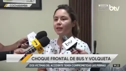 Accidente en Parotani: Dos afectados presentan heridas que comprometen sus extremidades inferiores