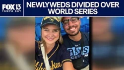 Florida newlyweds divided ahead of Rays-Brewers World Series
