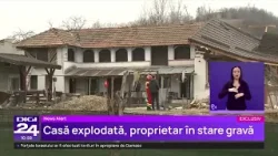 Casa din Dolj în curtea căreia a ars o flacără timp de o săptămână în 2022 a sărit în aer