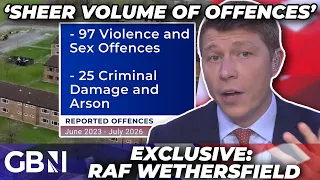 EXCLUSIVE: New data EXPOSES scale of 'violence and sexual offences' at RAF Wethersfield migrant camp