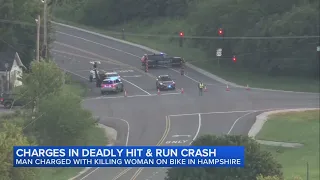 Man charged in Kane County hit-and-run crash that killed bicyclist