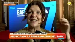 Se anunció la programación del BAFICI: habla Gabriela Ricardes, min. de cult. │LPELDM│ 31-03-26