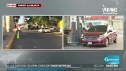 Sin tráfico: así se encuentran las calles de la capital en el inicio de la Semana Santa.