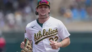 Athletics trade Colby Thomas to Phillies for right-hander Seth Johnson