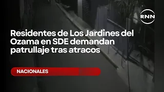 Los Jardines del Ozama residents in SDE demand patrols following robberies