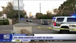 Man hit while crossing street in Glendale