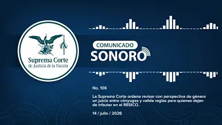 Audio Press Release No. 106 / 2026