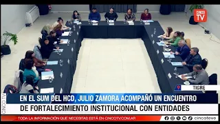 CINCO TV - ZAMORA LED A MEETING WITH ORGANIZATIONS WORKING FOR FAMILIES AND CHILDREN