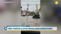 Perú: fuertes lluvias provocaron inundaciones │N20:30│22-10-26