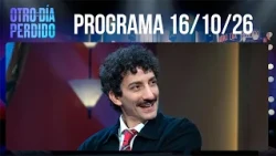ANOTHER WASTED DAY - Program 10/26/16 - AN ACTOR WHO IS AN INTERNATIONAL PRIDE: JUAN MINUJÍN