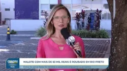 Ladrões roubam malote com R$ 63 mil de dona de serv festa, em Rio Preto