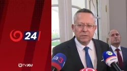 Tlačová beseda ministra financií po stretnutí s prezidentom (14.10.2026)