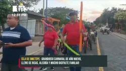 Isla de Ometepe celebra grandioso carnaval de Año Nuevo lleno de alegría familiar Isla de Ometepe celebra grandioso carnaval de Año Nuevo lleno de alegría familiar