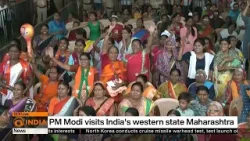 PM Modi visits Maharashtra ahead of Phase 2 of Elections | DD India