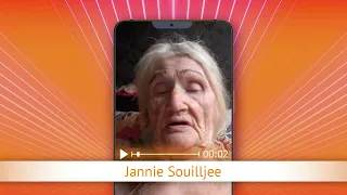 TV Oranje app videoboodschap - Jannie Souilljee