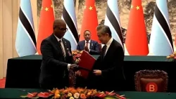 Presidents of Botswana and Togo on state visit to China
