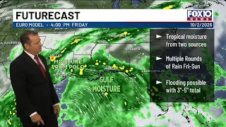 One more hot, dry day before the rain arrives