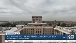 Arizona House votes to repeal state's 1864 abortion ban