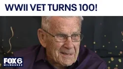 Wisconsin World War II veteran celebrates 100th birthday | FOX6 News Milwaukee