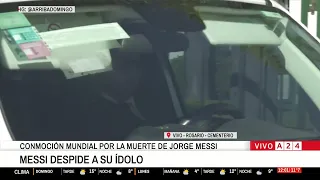 🔴 TERMINÓ EL ÚLTIMO ADIÓS A JORGE MESSI: ASÍ SALEN LOS ALLEGADOS