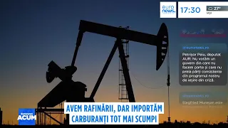 Deși are rafinării, România cumpără carburant tot mai scump din străinătate