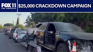 New South Los Angeles campaign takes aim at abandoned cars flooding neighborhood streets