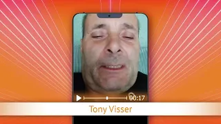 TV Oranje app video message - Tony Visser