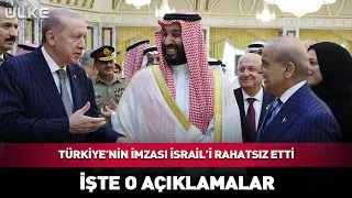 Turkey Signed It, Israel and Greece Are Unhappy! Here Are Those Statements...