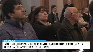 Monseñor Lozano encabezó el Encuentro Religioso entre la iglesia católica y referentes políticos