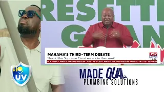 Mahama's third-term debate: Should the supreme court entertain the case?