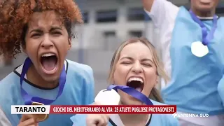 19 AGOSTO 2026 - TARANTO - GIOCHI DEL MEDITERRANEO AL VIA, 25 ATLETI PUGLIESI PROTAGONISTI
