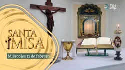 MISA de Hoy ⛪ Miércoles 11 de Febrero de 2026 en #Teleamiga