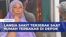 Lansia Terjebak Saat Rumah Terbakar di Depok, Warga Berusaha Evakuasi Korban | SAPA PAGI