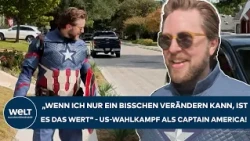 USA: "If I can make a little bit of a difference, it's worth it" - Campaigning for votes as Capta...