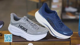 Seasonal HOKA styles at Shoe Mill