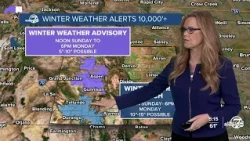 A dry Halloween for Denver, rain and snow for the mountains
