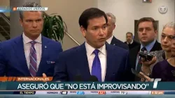 Marco Rubio detalla tres fases contempladas por EE. UU. para Venezuela