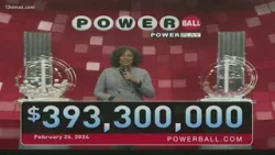 Powerball numbers, February 26, 2024  | $393.3 million jackpot