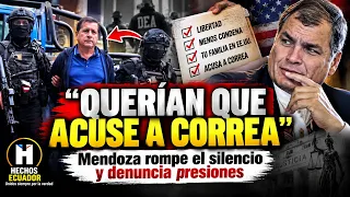 ESCÁNDALO TOTAL! FILTRAN AUDIO DE WILSON MENDOZA: "ME OFRECIERON LIBERTAD SI CULPABA A CORREA