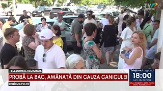 HIGH SCHOOL GRADUATION EXAM POSTPONED DUE TO HEATWAVE
