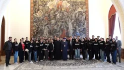 Ֆրանսիայից ժամանած Արարատ համույթը՝ Վեհարանում