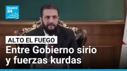 Siria: Gobierno de facto y fuerzas kurdas consiguen un alto el fuego